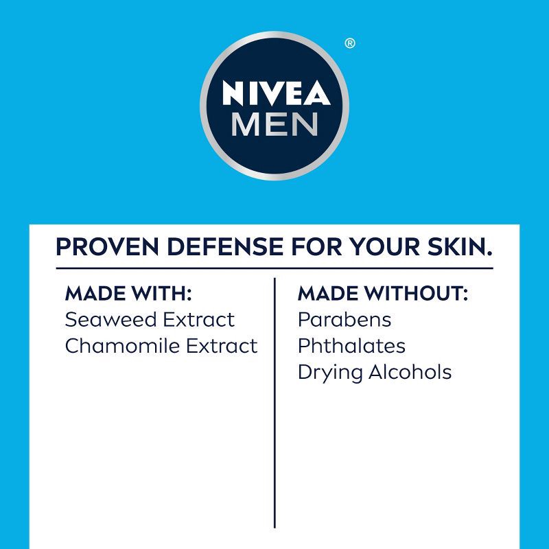 slide 8 of 13, NIVEA Men Cooling Shave Gel for Sensitive Skin - 7oz, 7 oz