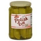 slide 1 of 1, ShopRite Polish Dill Spears, 24 fl oz