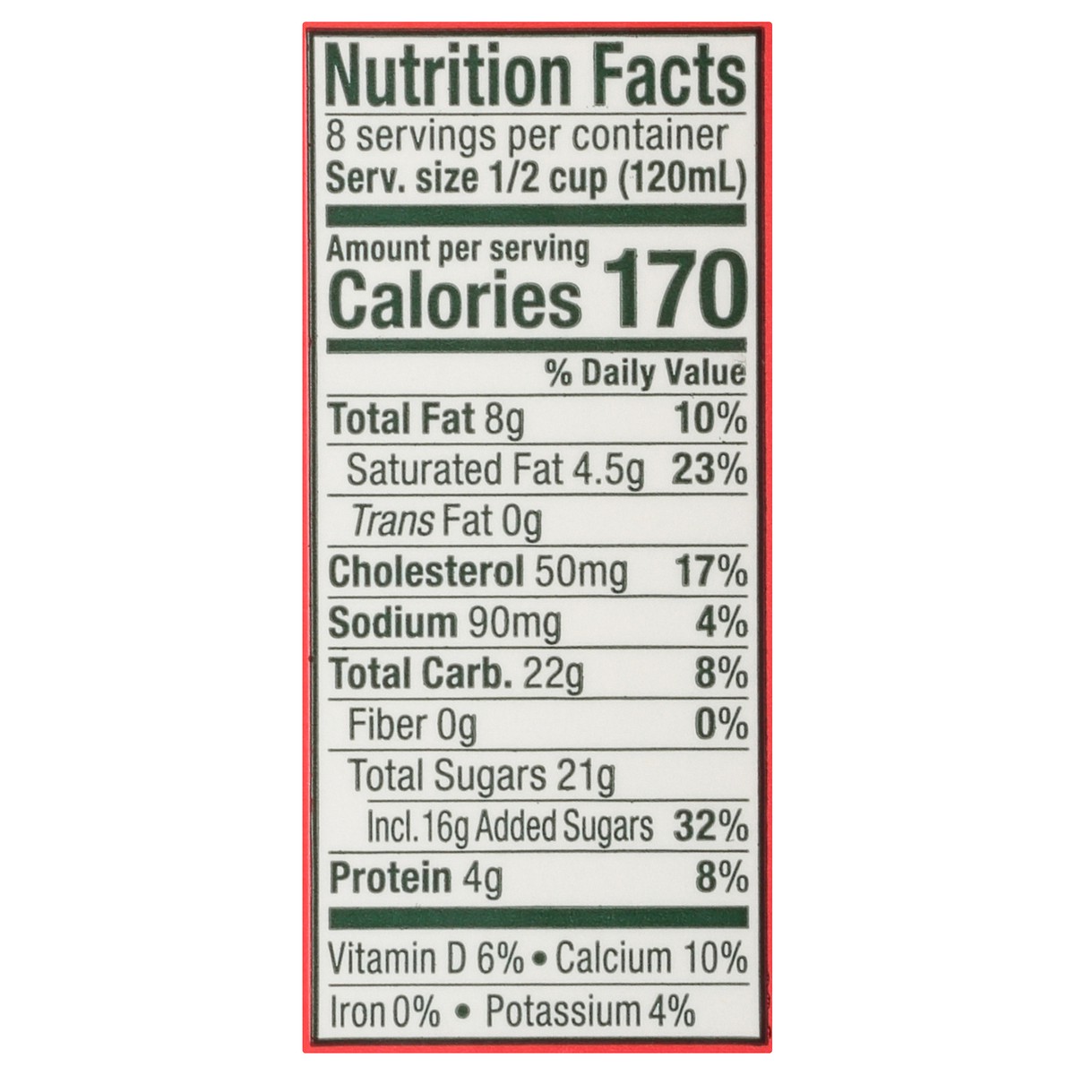 slide 5 of 13, Maola Eggnog Quart, Ultra-Pasteurized, 1 qt