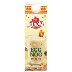 Maola Eggnog Quart, Ultra-Pasteurized
