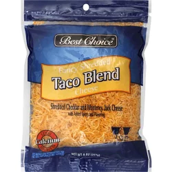 Best Choice Fancy Shredded Taco Blend Cheese