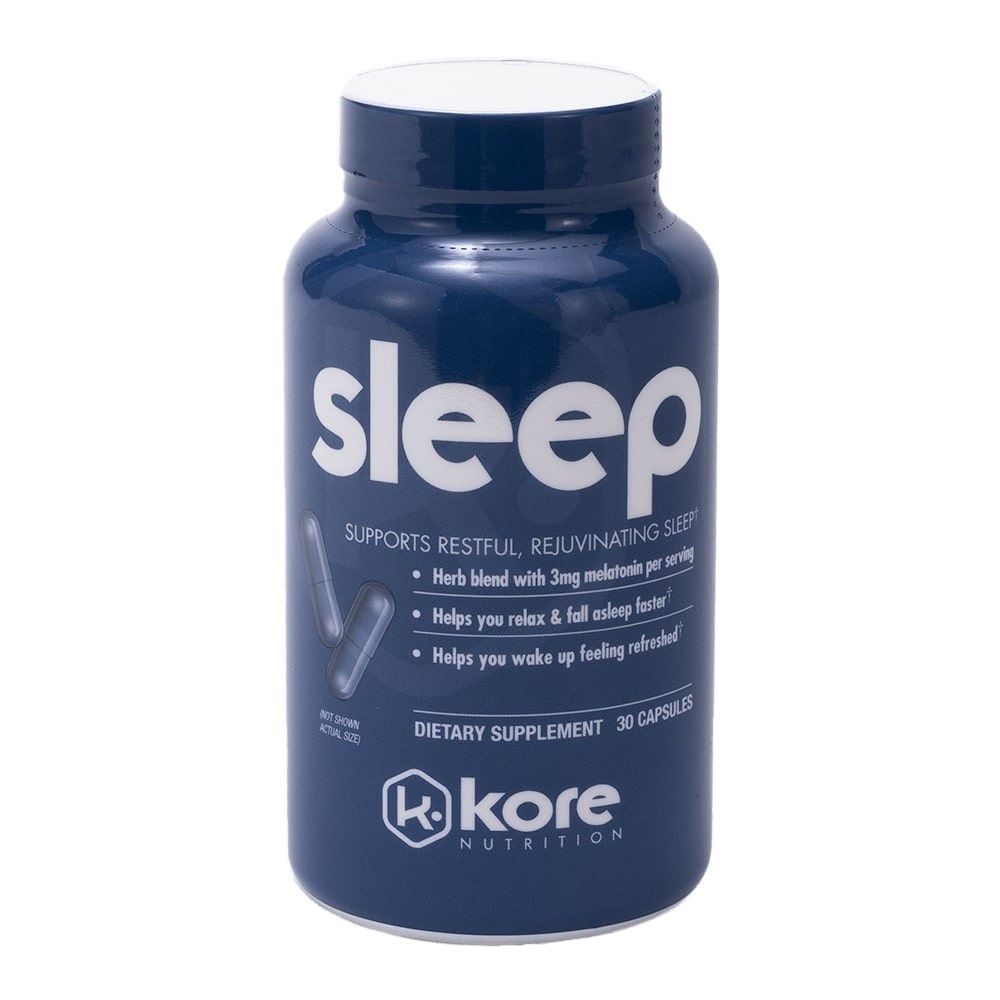 slide 1 of 1, Kore Nutrition Sleep Dietary Supplement Capsules, 30 ct