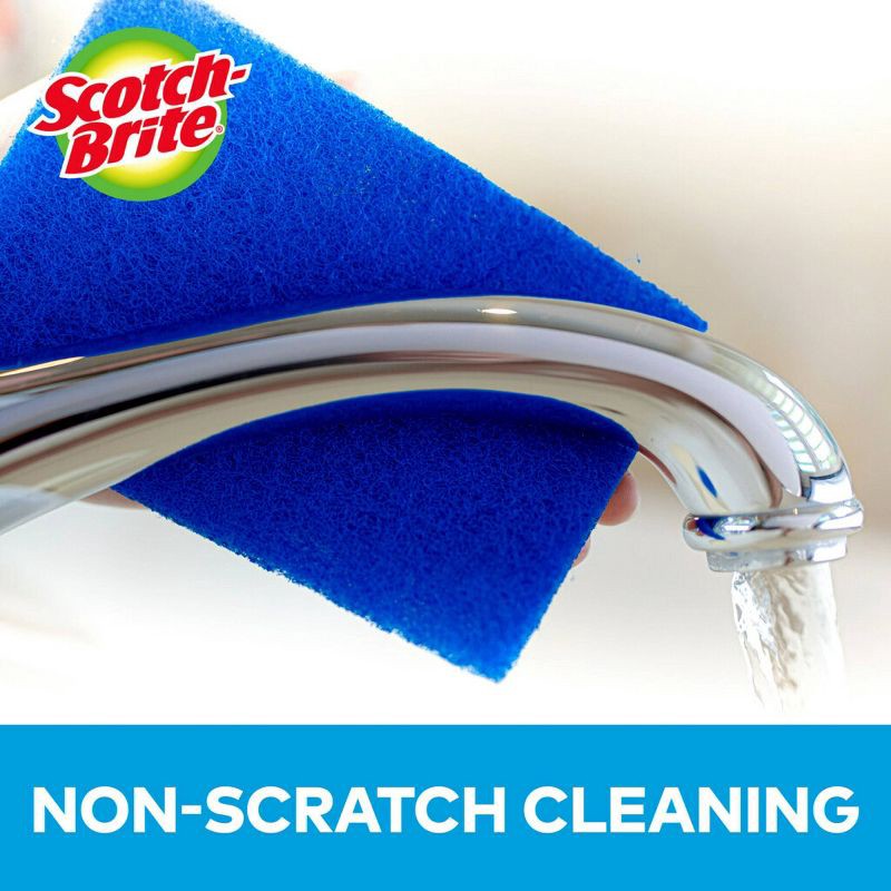 slide 3 of 12, Scotch-Brite Non Scratch Scour Pads - 4ct, 4 ct