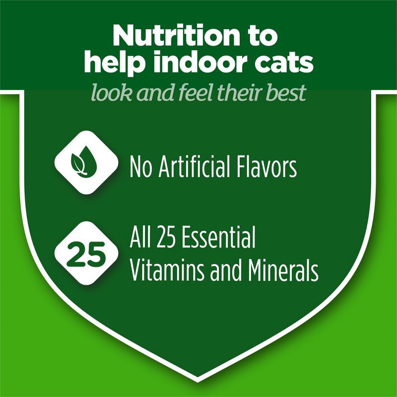 slide 9 of 15, Purina Cat Chow Indoor Healthy Weight & Hairball Control Chicken Flavor Dry Cat Food - 3.15lbs, 3.15 lb