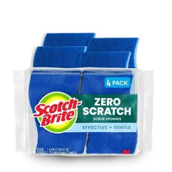 Scotch-Brite Non-Scratch Scrub Sponge - 4pk