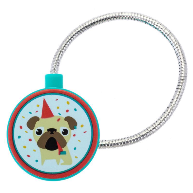 slide 5 of 5, WITHit Disc Light LED Booklight Party Dog, 1 ct