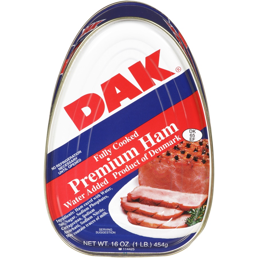 slide 1 of 7, Dak Plumrose Dark Canned Ham W.A., 16 oz