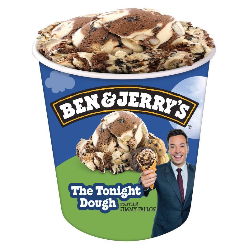 slide 3 of 6, Ben & Jerry's Ben and Jerry's The Tonight Dough Caramel & Chocolate Ice Cream - 16 fl oz, 16 fl oz