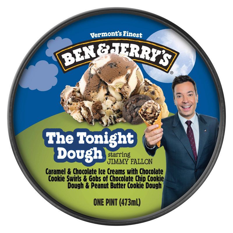slide 6 of 6, Ben & Jerry's Ben and Jerry's The Tonight Dough Caramel & Chocolate Ice Cream - 16 fl oz, 16 fl oz