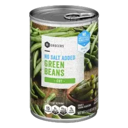 SE Grocers Green Beans Cut No Salt Added