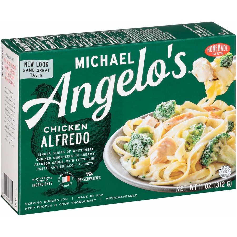 slide 2 of 8, Michael Angelo's Chicken Alfredo, 11 oz