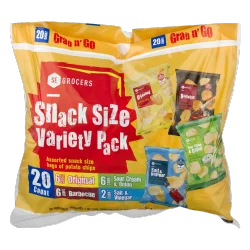 SE Grocers Snack Size Variety Pack Potato Chips