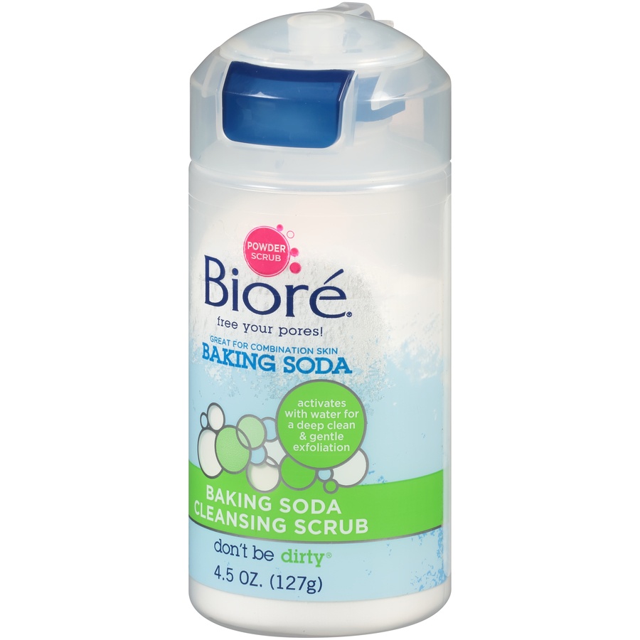 slide 5 of 7, Biore Baking Soda Cleansing Scrub, 4.5 oz