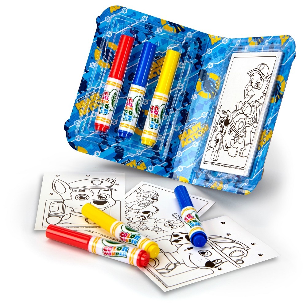 slide 5 of 9, Crayola Paw Patrol On the Go Coloring Pages, 1 ct