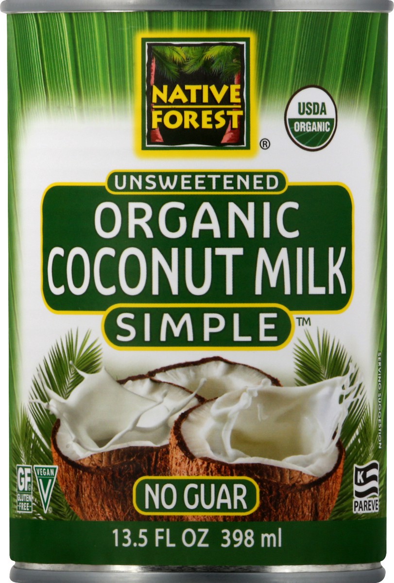 slide 1 of 12, Native Forest Pure Simple Coconut Milk, 13.5 fl oz