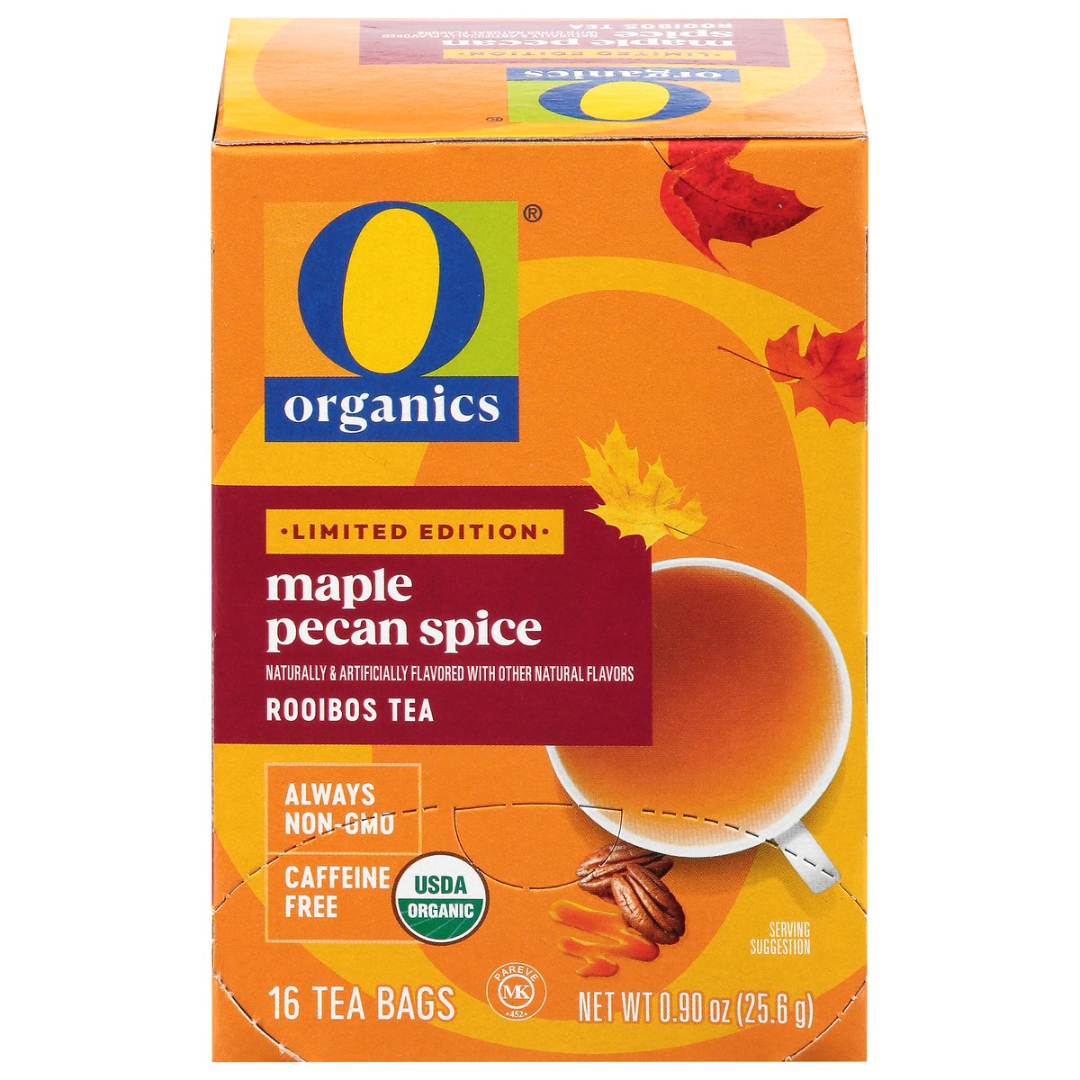 slide 3 of 4, O Organics Maple Pecan Spice Tea 16 Ct - 16 Ct, 16 ct