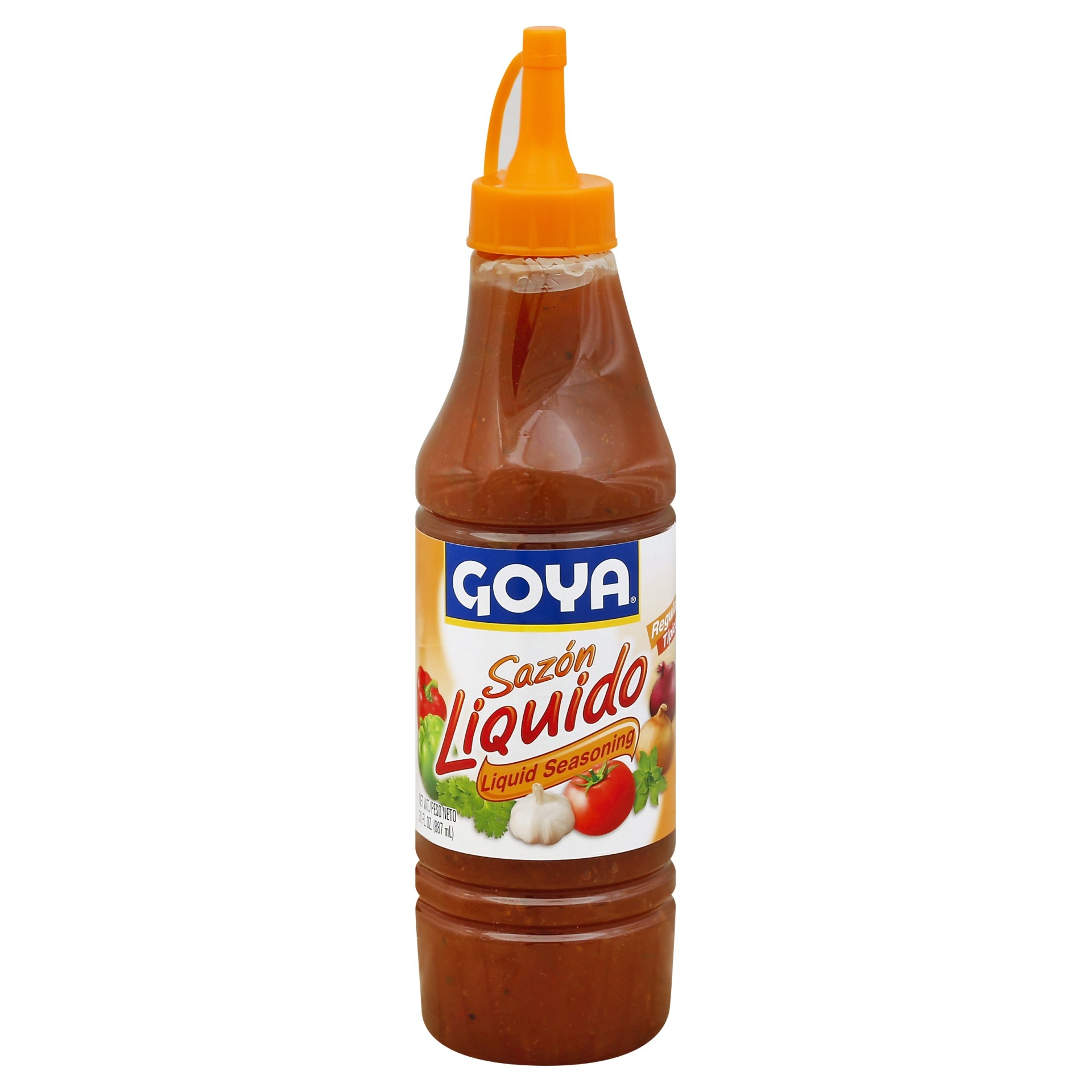 slide 1 of 1, Goya Sazón Liquid Seasoning, 30 oz