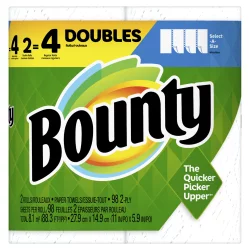 Bounce Bounty Select-A-Size White Double Rolls 2-Ply Paper Towels 2 ea