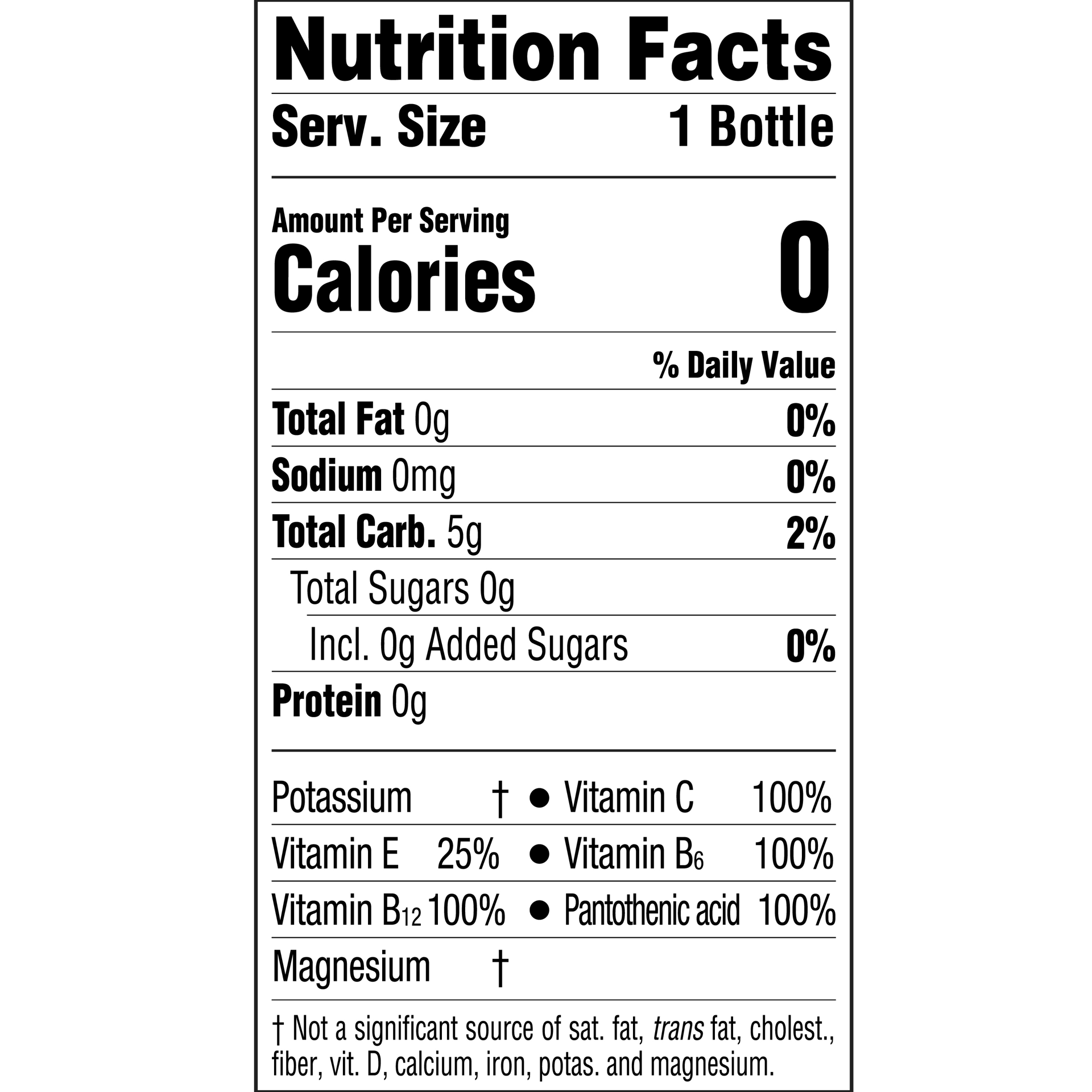 slide 2 of 3, vitaminwater Zero Sugar Shine Strawberry Lemonade Nutrient Enhanced Flavored Water Beverage, 16.9 fl oz Bottles, 6 pack, 6 ct; 16.9 fl oz