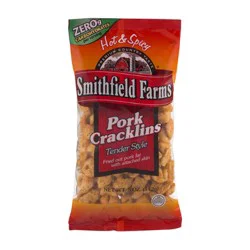 Smithfield Farms Pork Cracklins Hot & Spicy