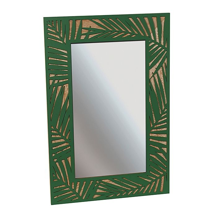 slide 1 of 1, Grasslands Road Palm Leaf Tropical Mirror, 1 ct