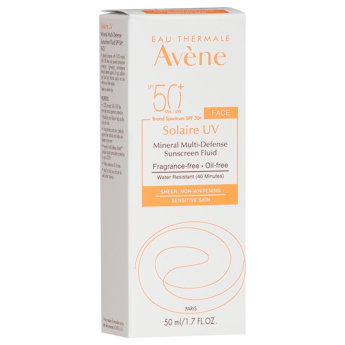 slide 2 of 14, Avène Broad Spectrum SPF 50+ Face Mineral Multi-Defense Sunscreen Fluid 1.7 fl oz, 1.7 fl oz