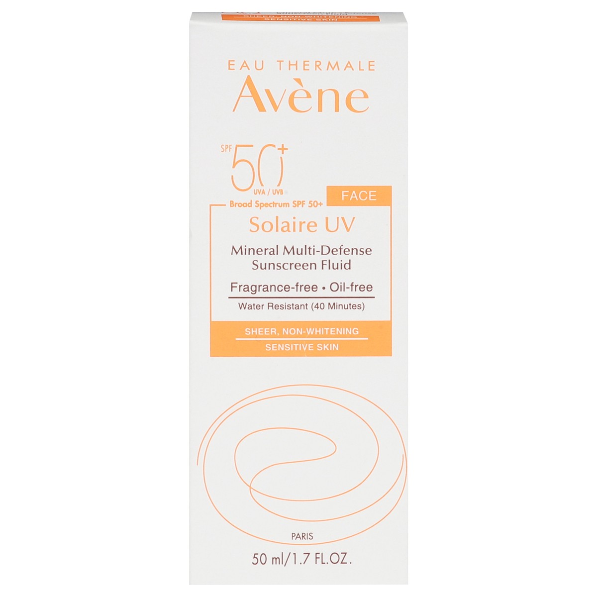 slide 1 of 14, Avène Broad Spectrum SPF 50+ Face Mineral Multi-Defense Sunscreen Fluid 1.7 fl oz, 1.7 fl oz