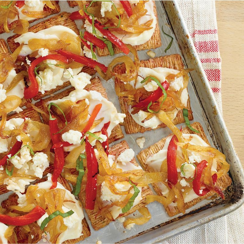 slide 4 of 12, Triscuit Balsamic Vinegar & Basil Whole Grain Wheat Lunch Snack Crackers - 8.5oz, 8.5 oz