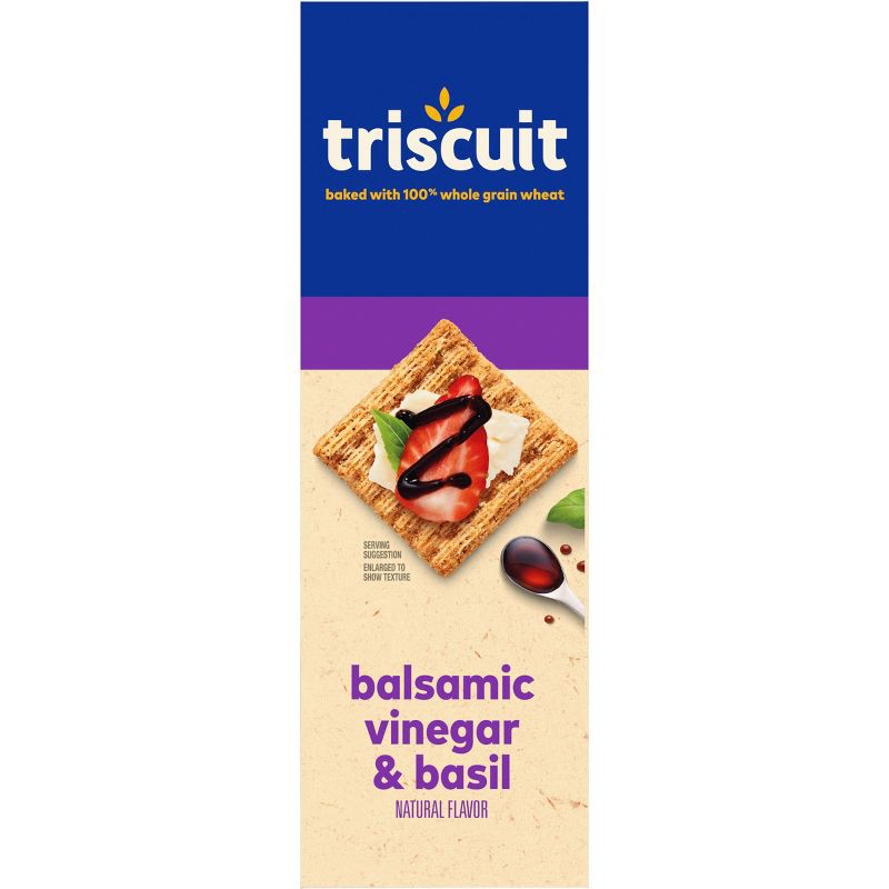 slide 9 of 12, Triscuit Balsamic Vinegar & Basil Crackers - 8.5oz, 8.5 oz