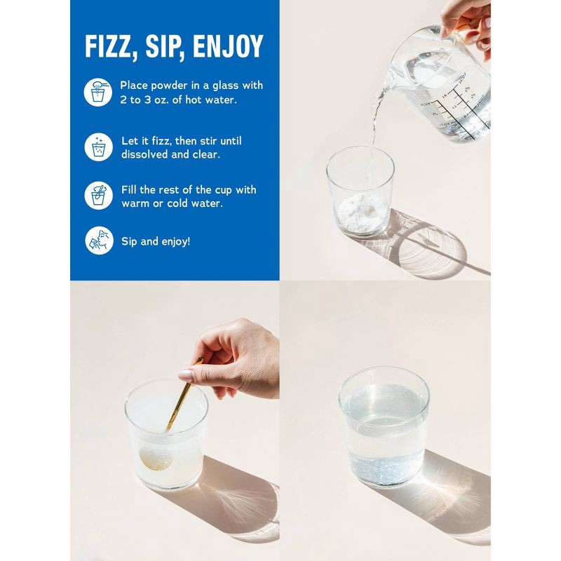 slide 8 of 11, Natural Calm Natural Vitality CALM Mineral Magnesium Supplement Powder - Raspberry Lemon - 8oz, 8 oz