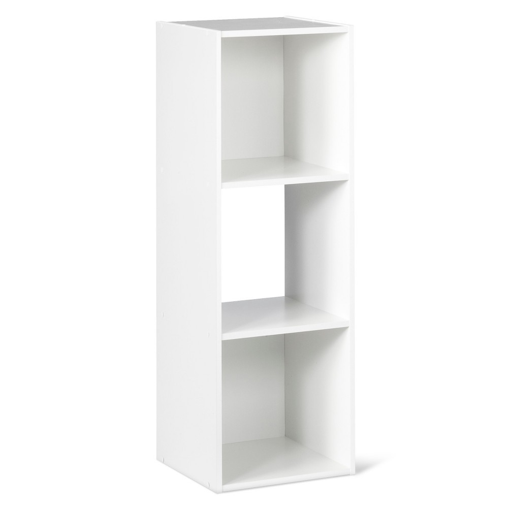 slide 3 of 3, 11" 3 Cube Organizer Shelf White - Room Essentials, 1 ct