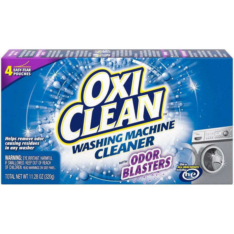slide 15 of 16, OxiClean Washing Machine Cleaner with Odor Blasters - 11.28oz/4ct, 11.28 oz, 4 ct