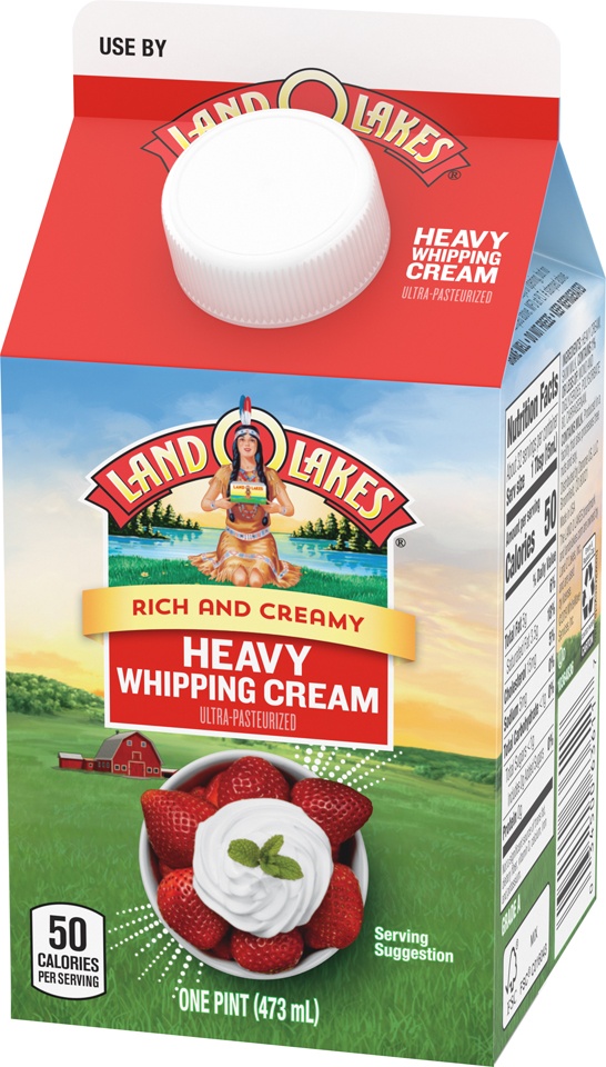 slide 3 of 8, Land O'Lakes Heavy Whipping Cream - 1pt, 1 pint