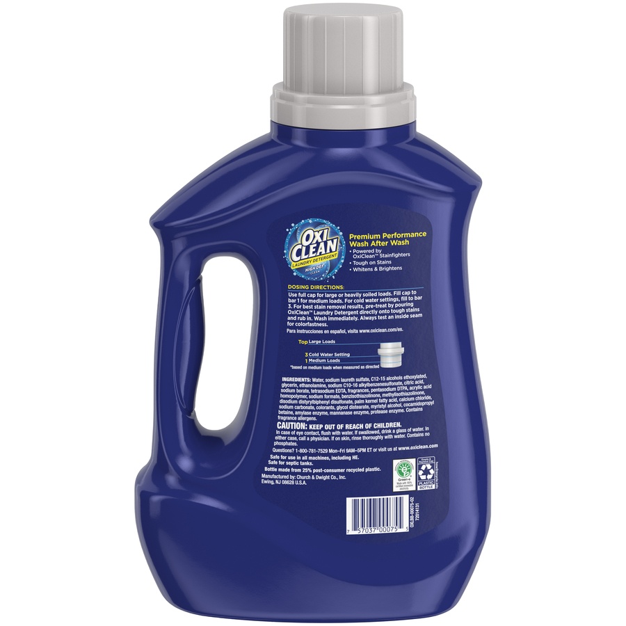 slide 4 of 4, Oxi-Clean Refreshing Lavender Lily High Def Clean Laundry Detergent, 60 fl oz