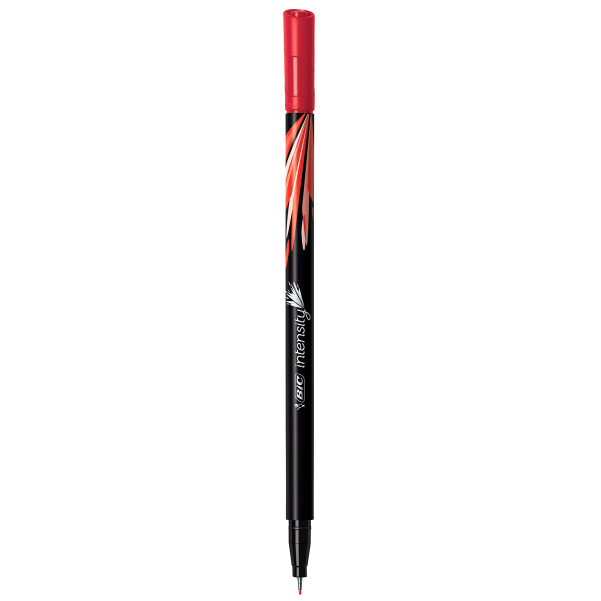 slide 6 of 6, BIC Intensity Fineliner Marker Pen, Assorted Colors, 3 ct