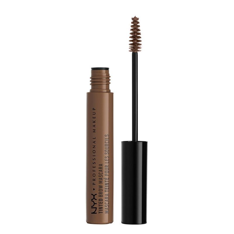 slide 1 of 5, NYX Professional Makeup Tinted Brow Mascara - Chocolate - 0.22oz, 0.22 fl oz