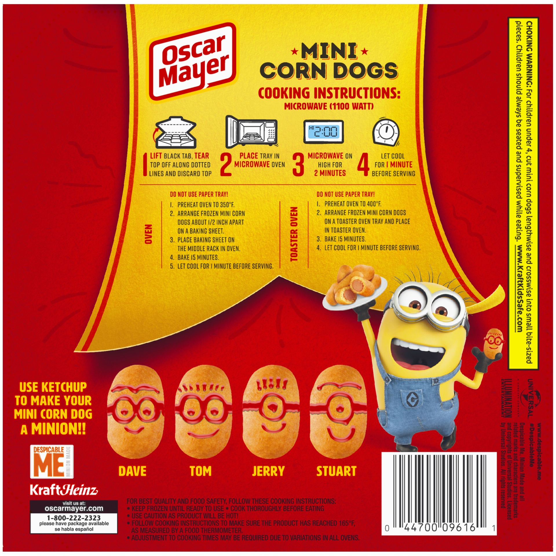 slide 4 of 6, Oscar Mayer Mini Corn Hot Dogs Frozen Snacks, 9 oz