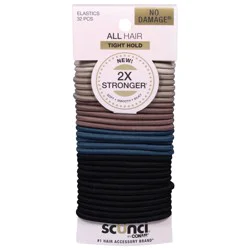 Scunci No-Damage Elastics - 32 Each