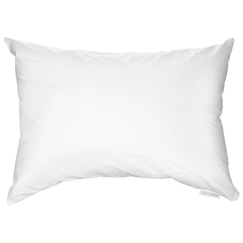 slide 7 of 7, Standard/Queen Ultimate Comfort Breathable Pillow Protector-White - AllerEase: Hypoallergenic, 100% Cotton, Zippered, OEKO-TEX Certified, 1 ct