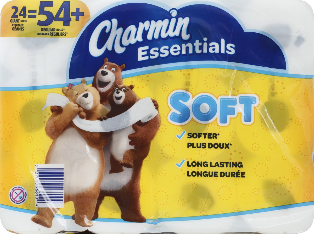 slide 3 of 5, Charmin Bathroom Tissue 24 ea, 24 ct