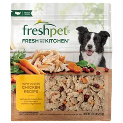 Freshpet Select Fresh From The Kitchen Home Cooked Chicken and Vegetable Recipe Refrigerated Wet Dog Food - 1.75lbs
