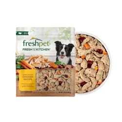 Freshpet Select Fresh From The Kitchen Home Cooked Chicken and Vegetable Recipe Refrigerated Dog Food - 1.75lbs