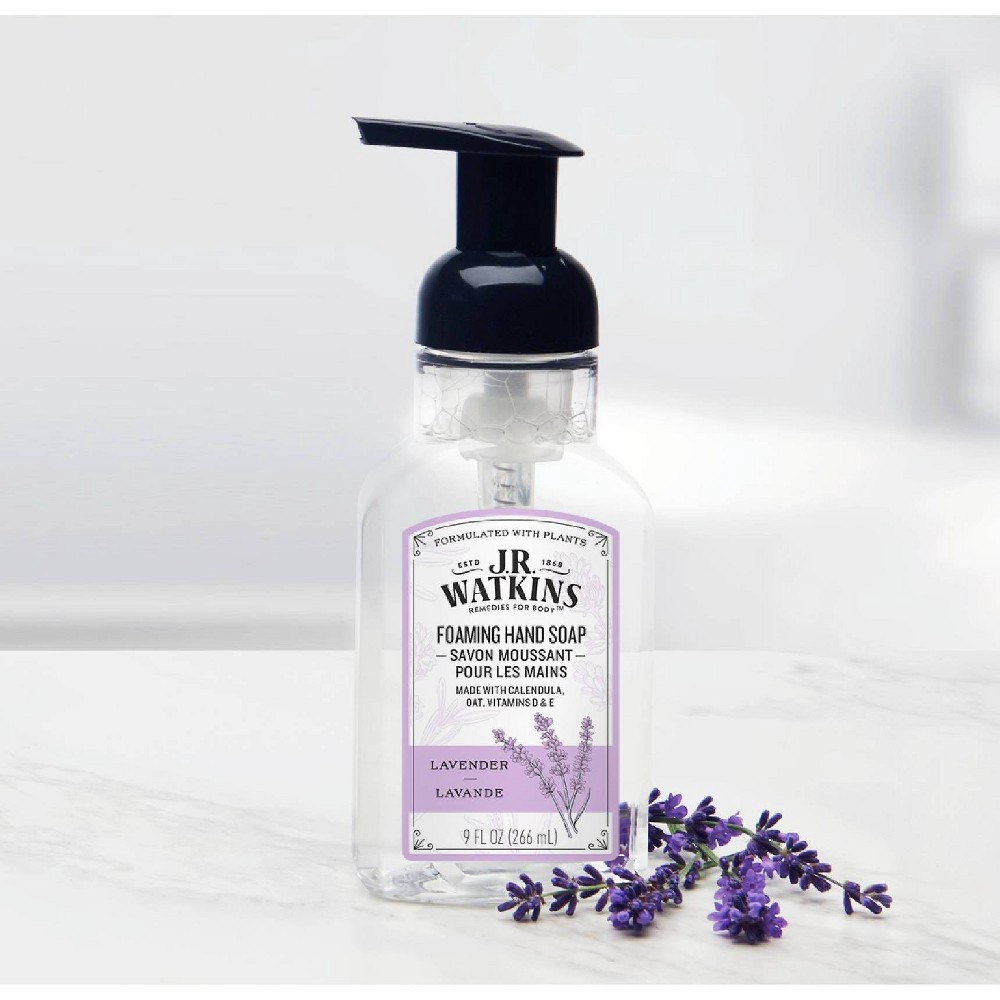 slide 3 of 4, J.R. Watkins Lavender Foaming Hand Soap - 9oz, 9 oz