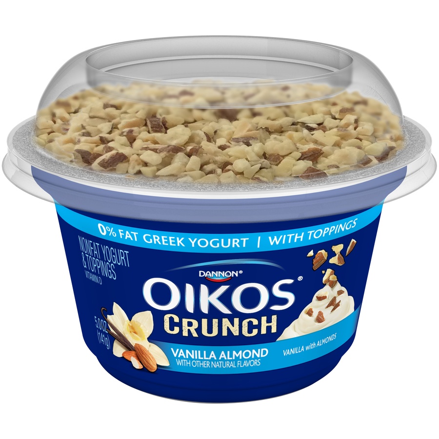 slide 1 of 5, Oikos Dannon Oikos Crunch Vanilla Almond Yogurt, 5.3 oz