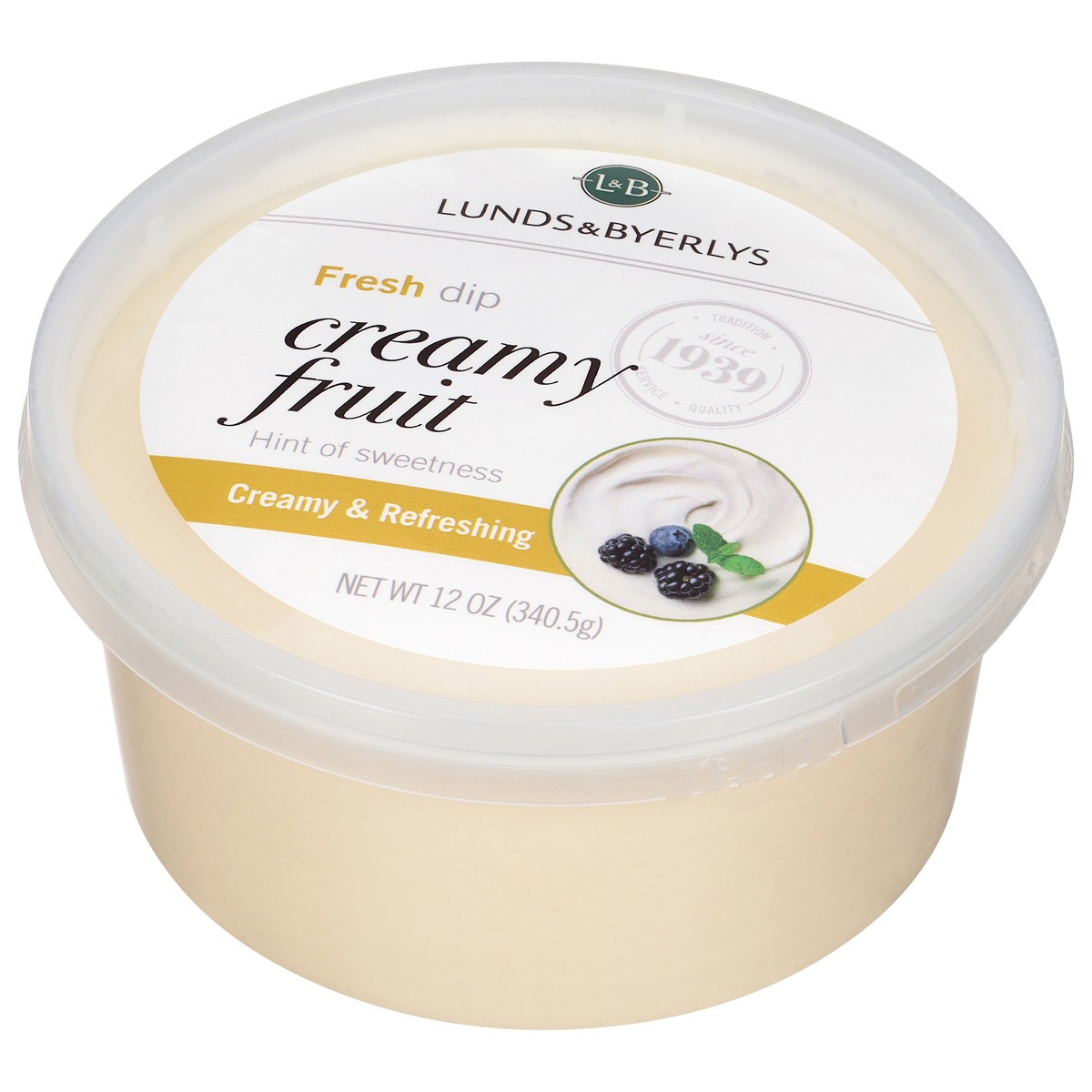 slide 10 of 13, Lunds & Byerlys Fresh Creamy Fruit Dip 12 oz, 12 oz