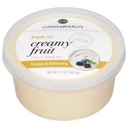 Lunds & Byerlys Fresh Creamy Fruit Dip 12 oz