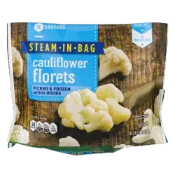 SE Grocers Steam-In-Bag Cauliflower Florets