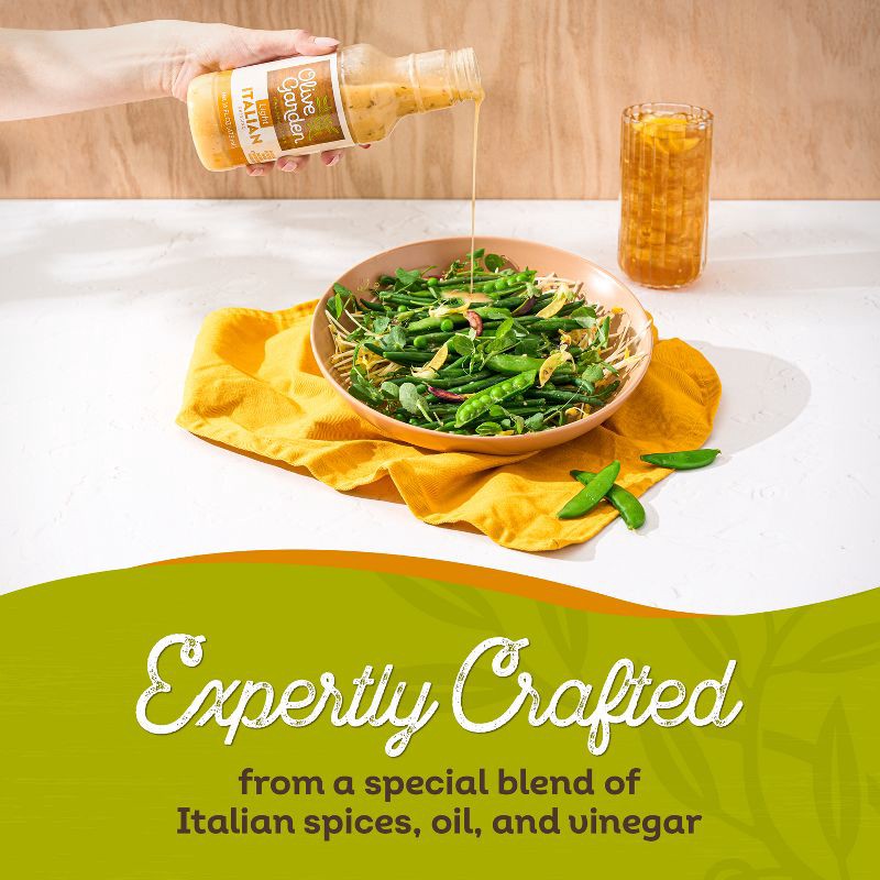 slide 6 of 8, Olive Garden Light Italian Dressing - 16fl oz, 16 fl oz