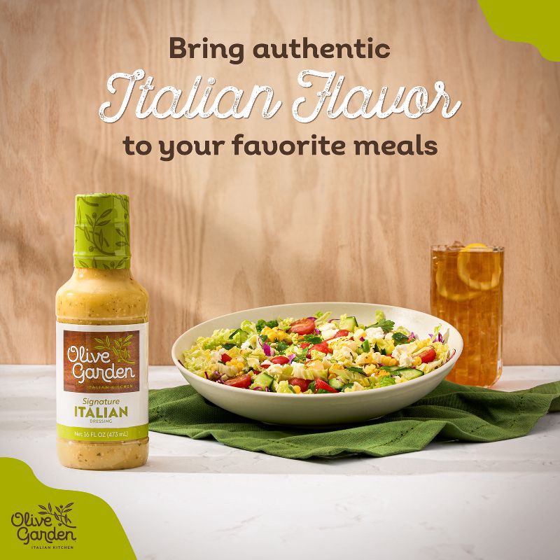 slide 2 of 8, Olive Garden Signature Italian Salad Dressing - 16fl oz, 16 fl oz