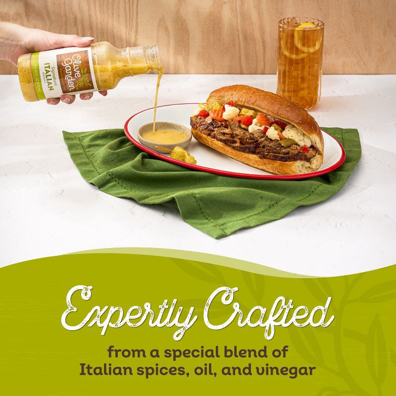 slide 3 of 8, Olive Garden Signature Italian Salad Dressing - 16fl oz, 16 fl oz